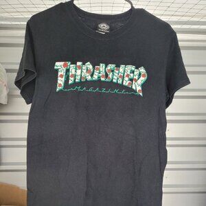 Thrasher Magazine Roses Shirt
